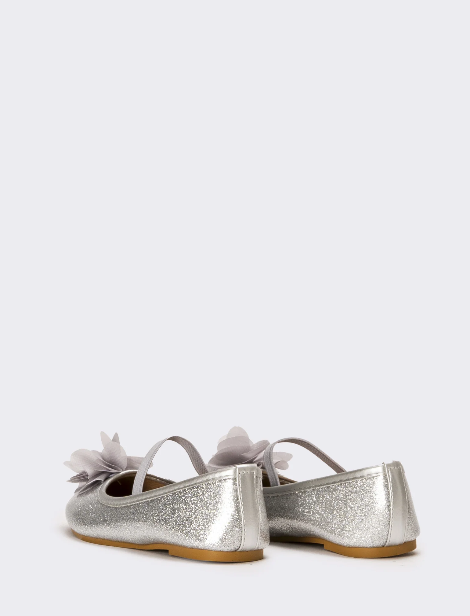 Ballerina da bambina con fiore - Argento - Image 3