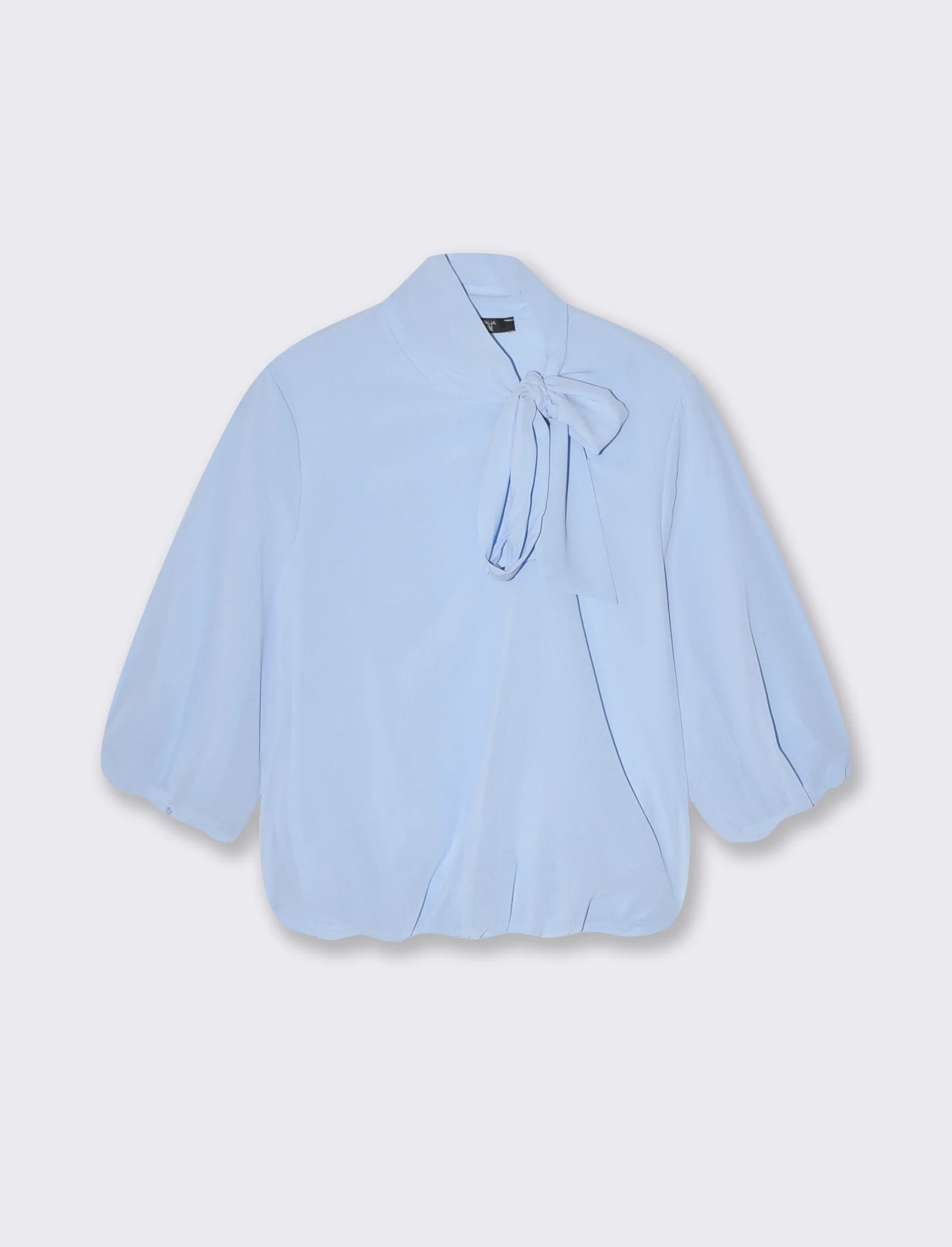 Blusa cropped - Celeste