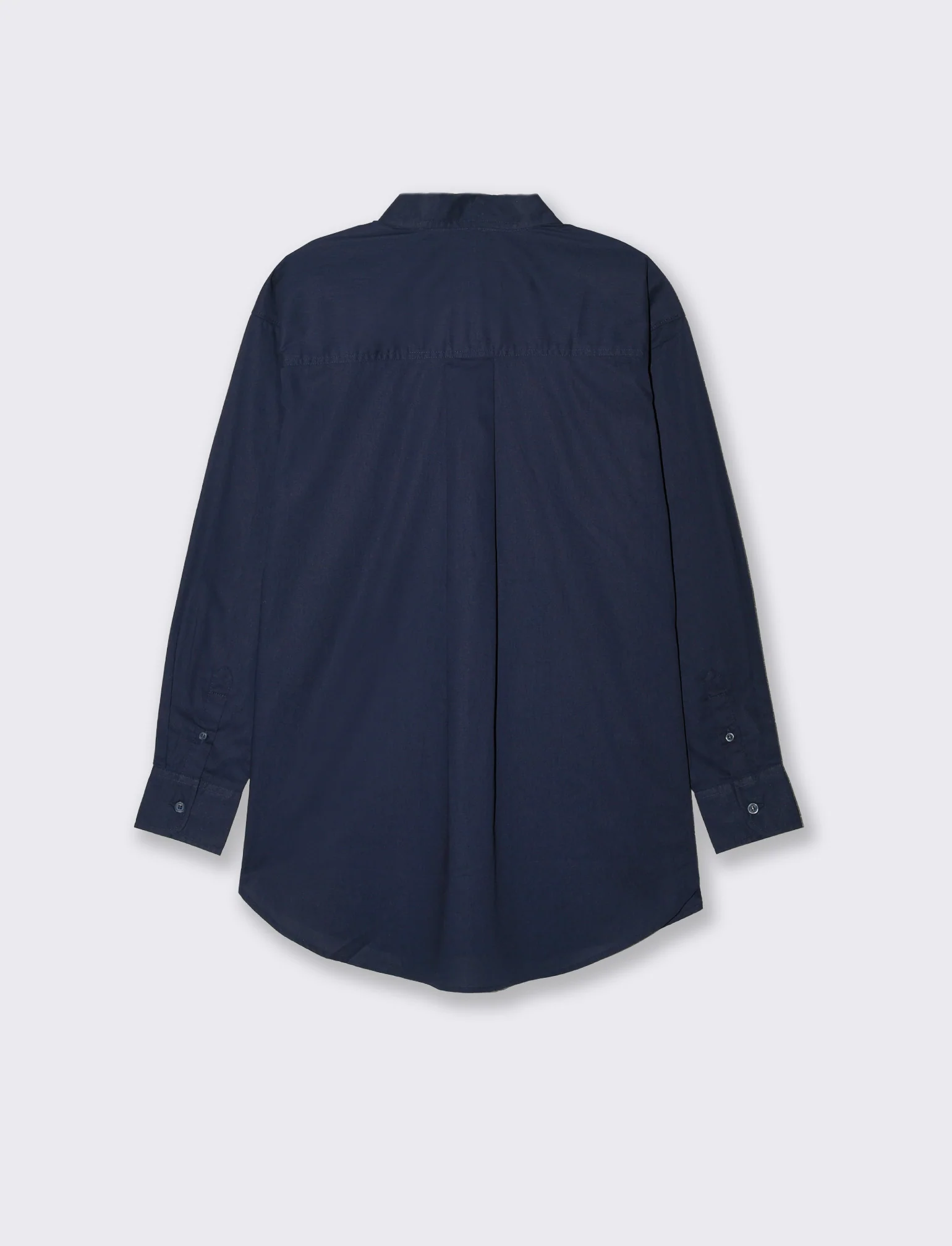 Camicia basica da donna - Blu - Image 2