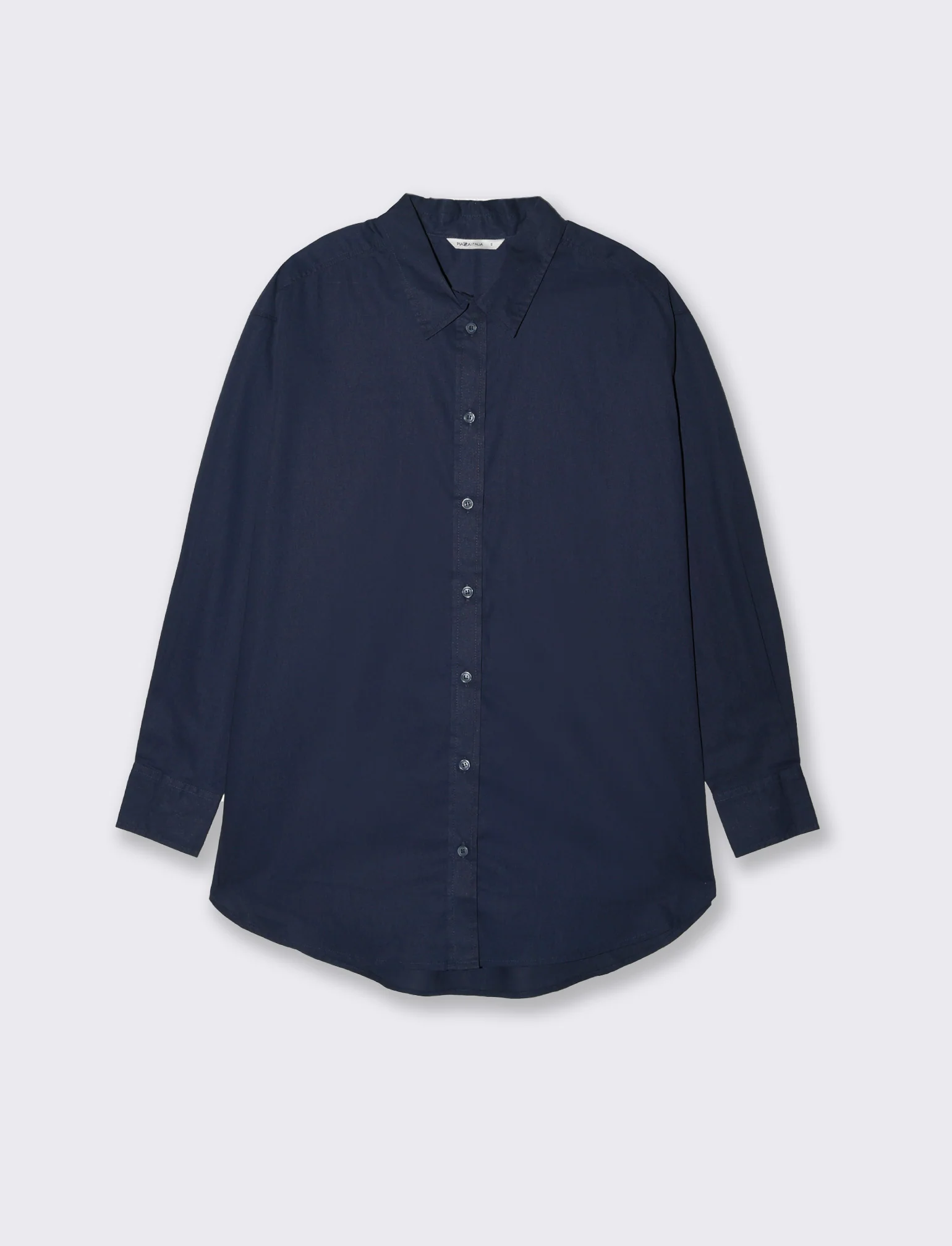 Camicia basica da donna - Blu - Image 4