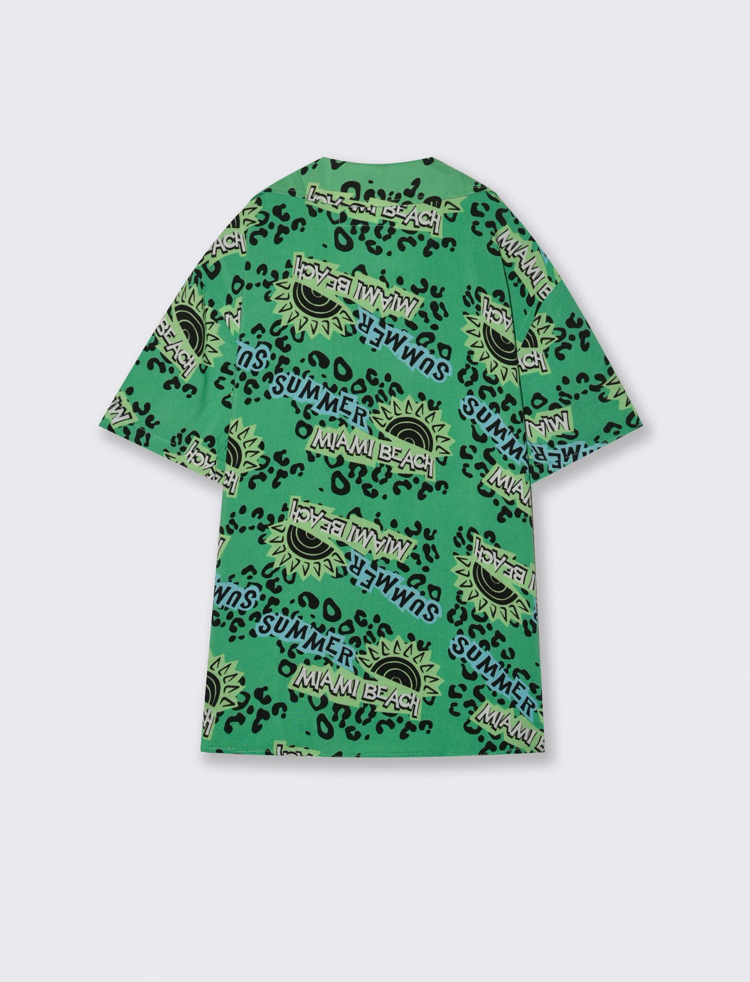 Camicia stampata da bambino - Verde - Image 2