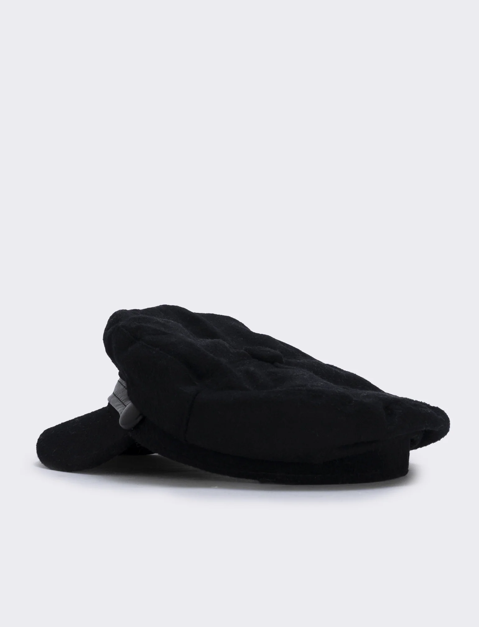 Cappello berrettone donna leopardato - Nero - Image 2