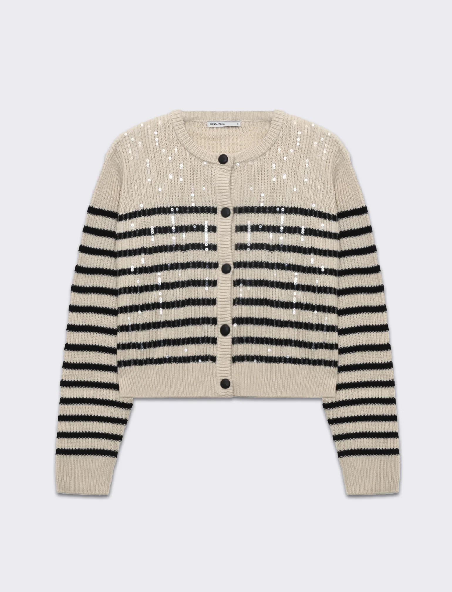Cardigan con paillettes da donna - var 1 - Image 4