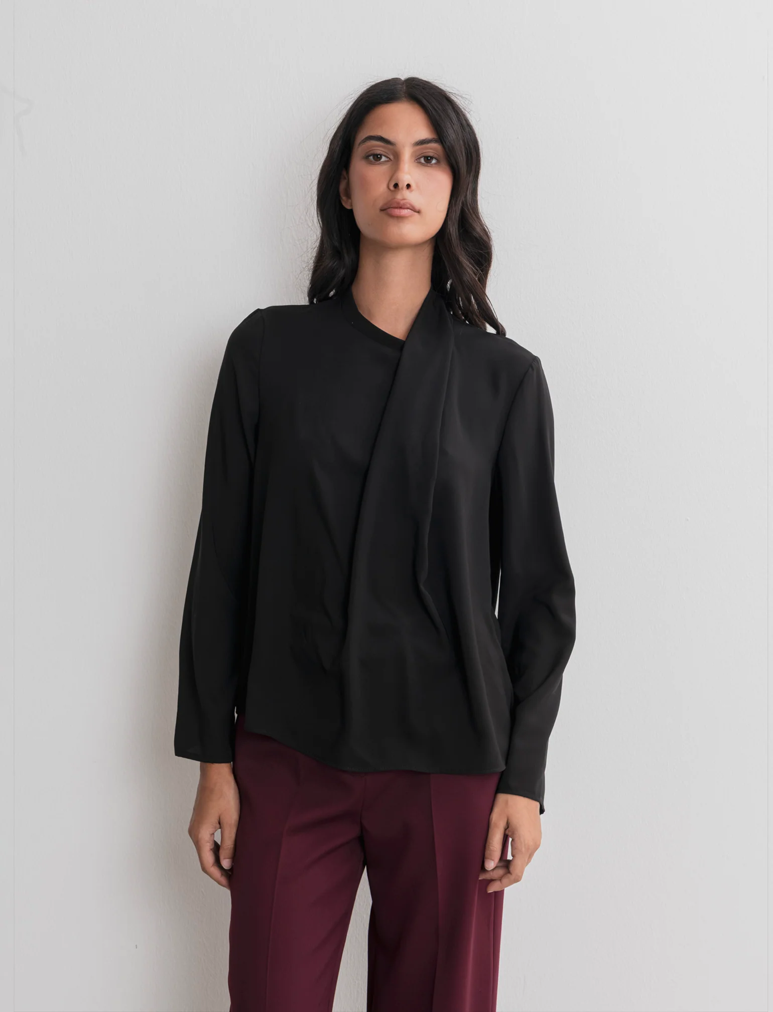 CASACCA MANICA LUNGA - Nero - Image 3