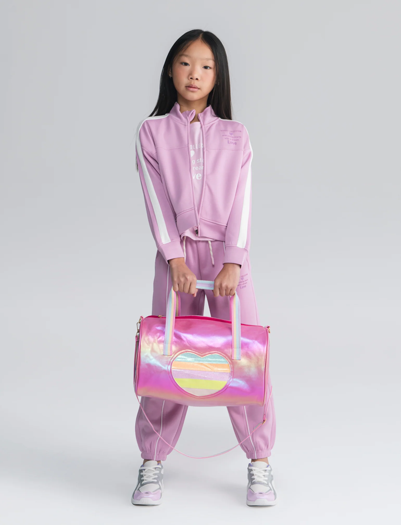 Felpa sportiva - Rosa - Image 3