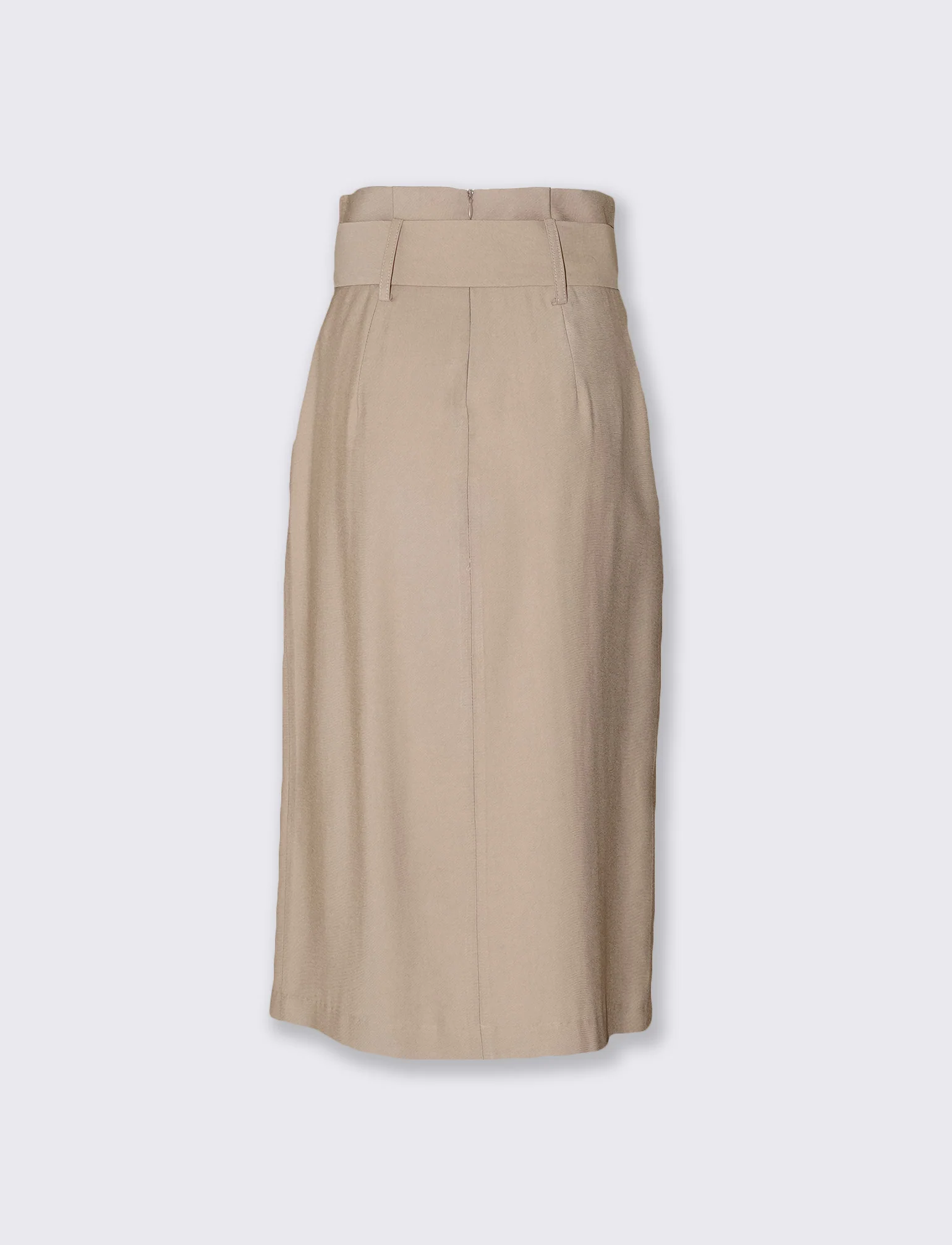 Gonna midi - Beige - Image 2