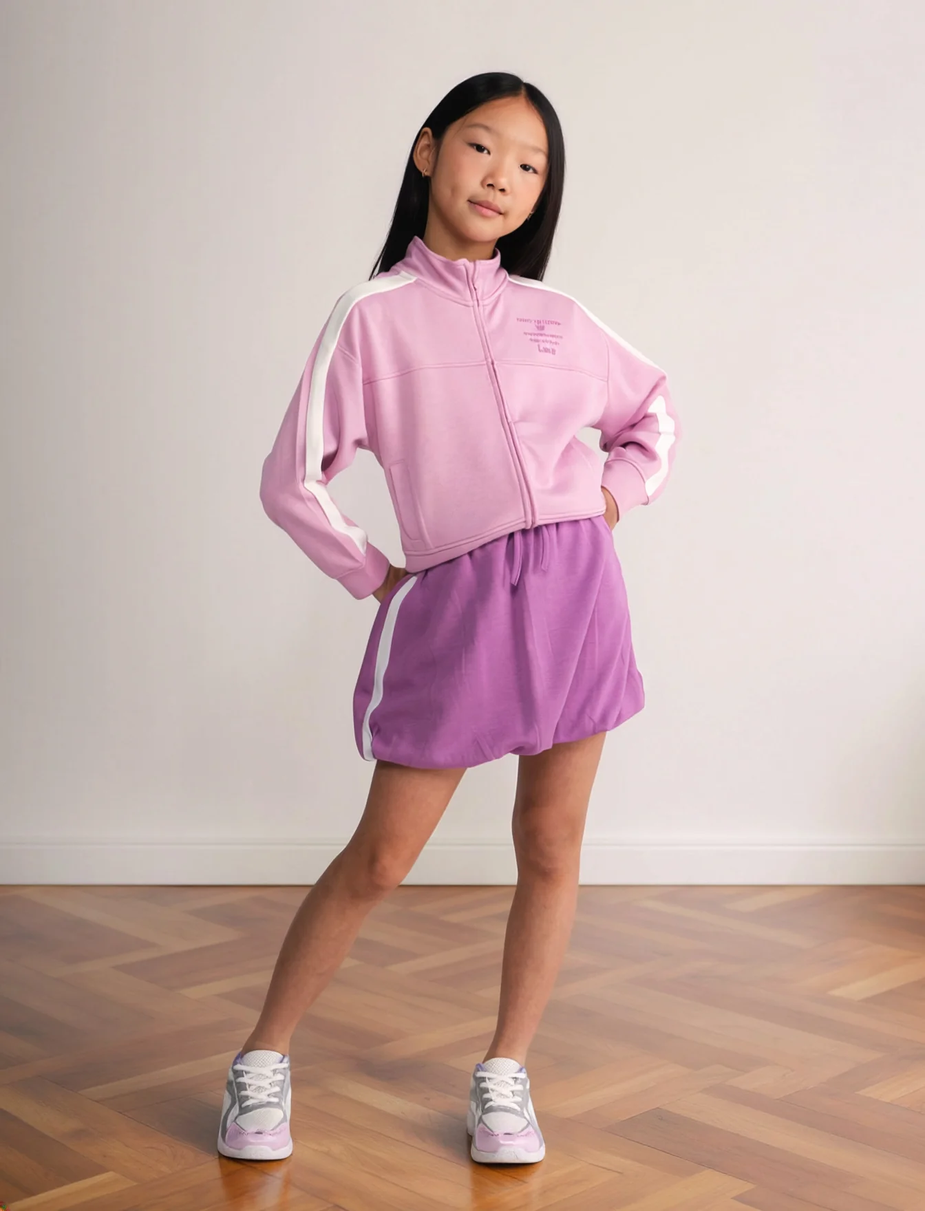 Gonna sporty - Viola - Image 3