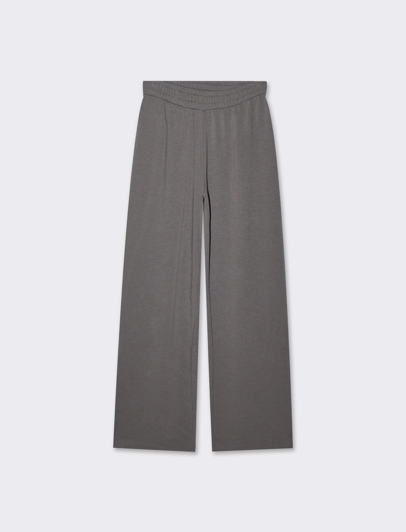 Jogger basico flare da donna - Grigio piombo
