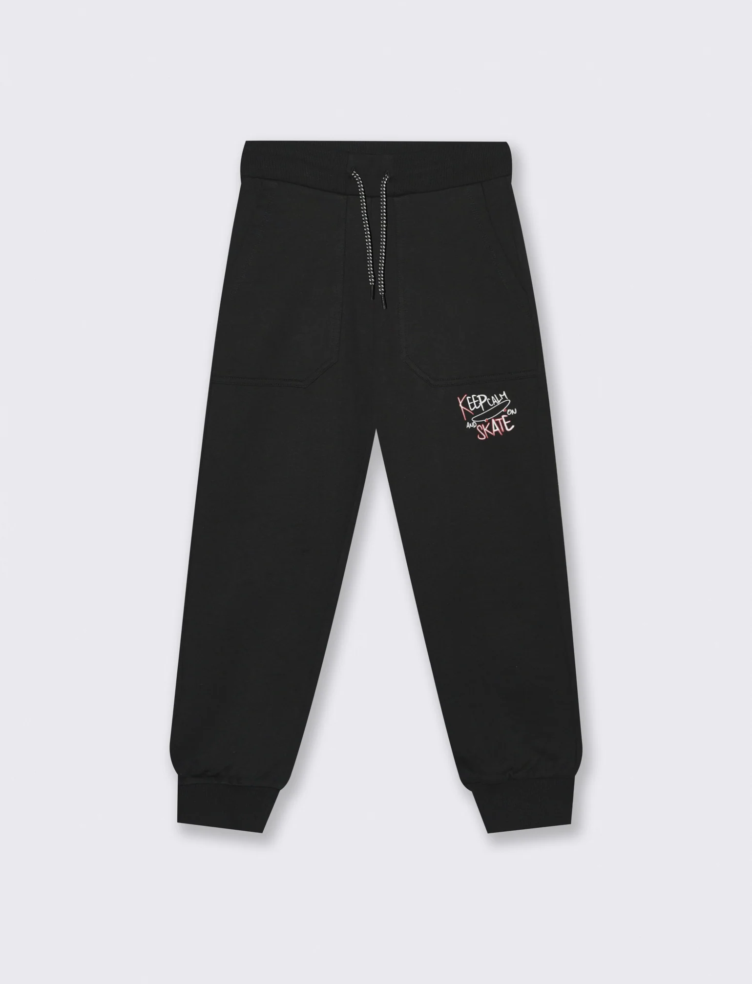 JOGGER CON TASCHE - Nero - Image 2