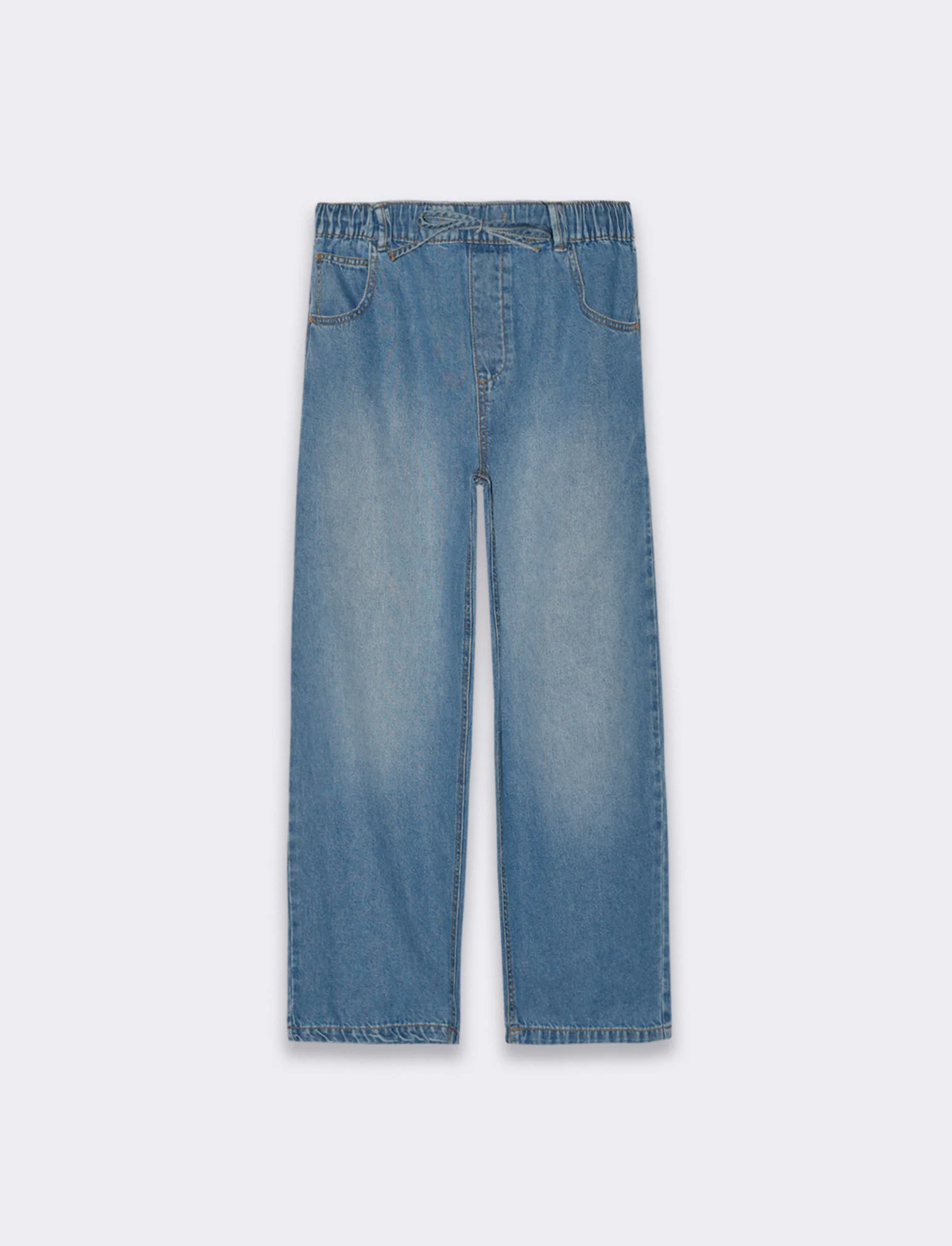 Jogger denim da donna - Denim - Image 4