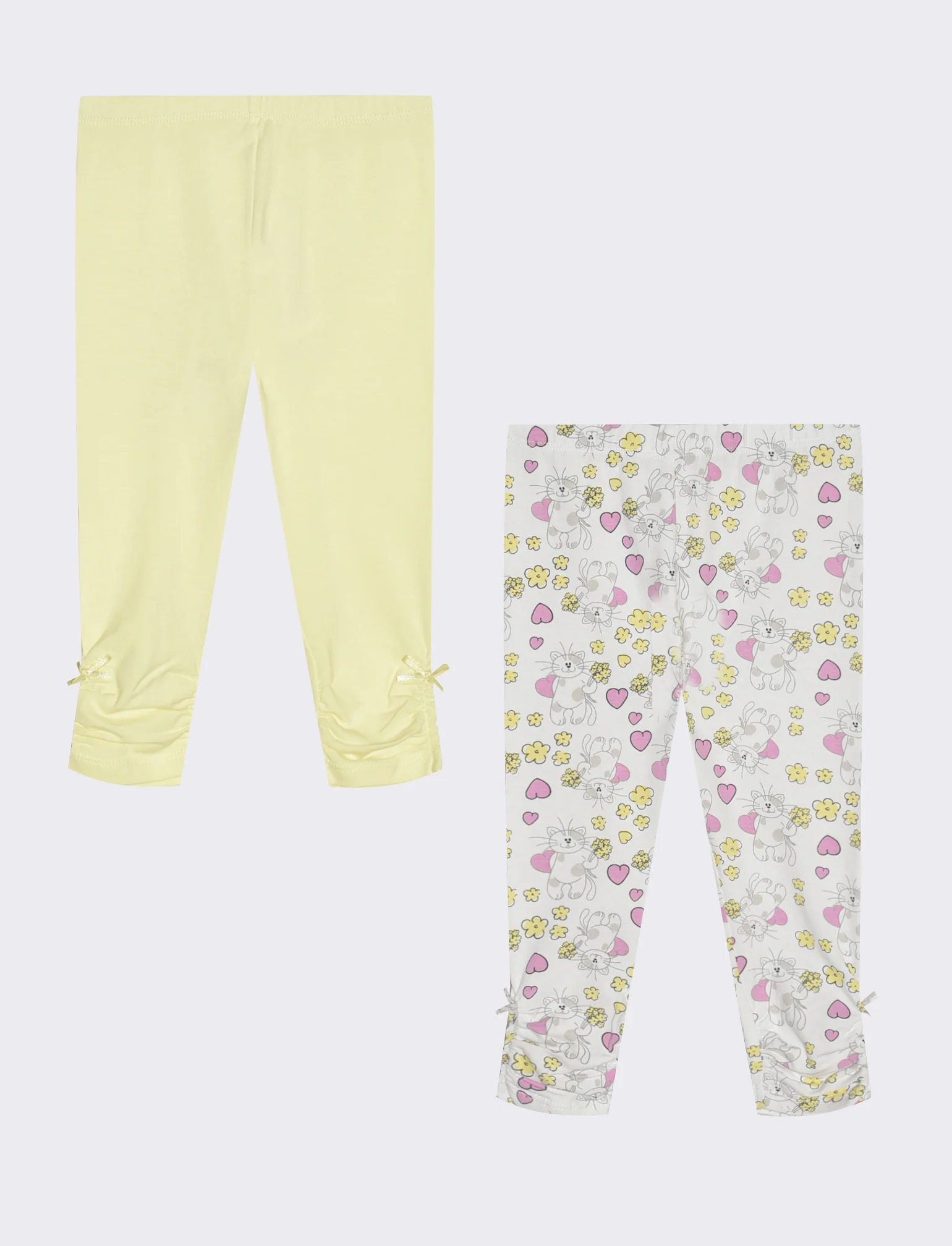Leggings 2pack - Giallo - Image 3