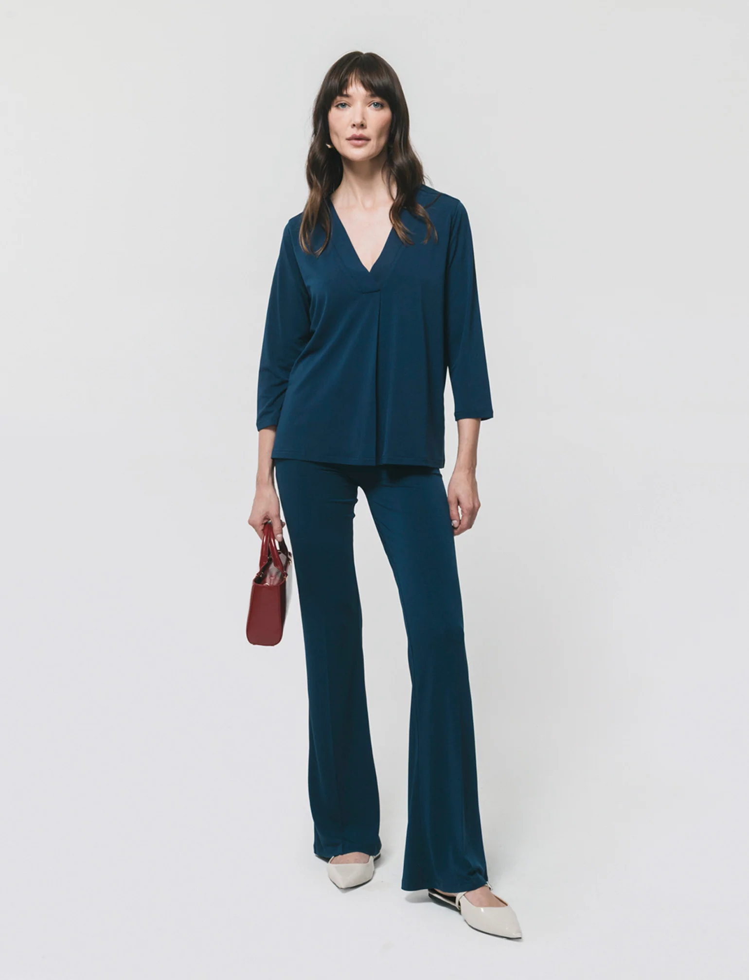 LEGGINGS BASICO - Blu - Image 4
