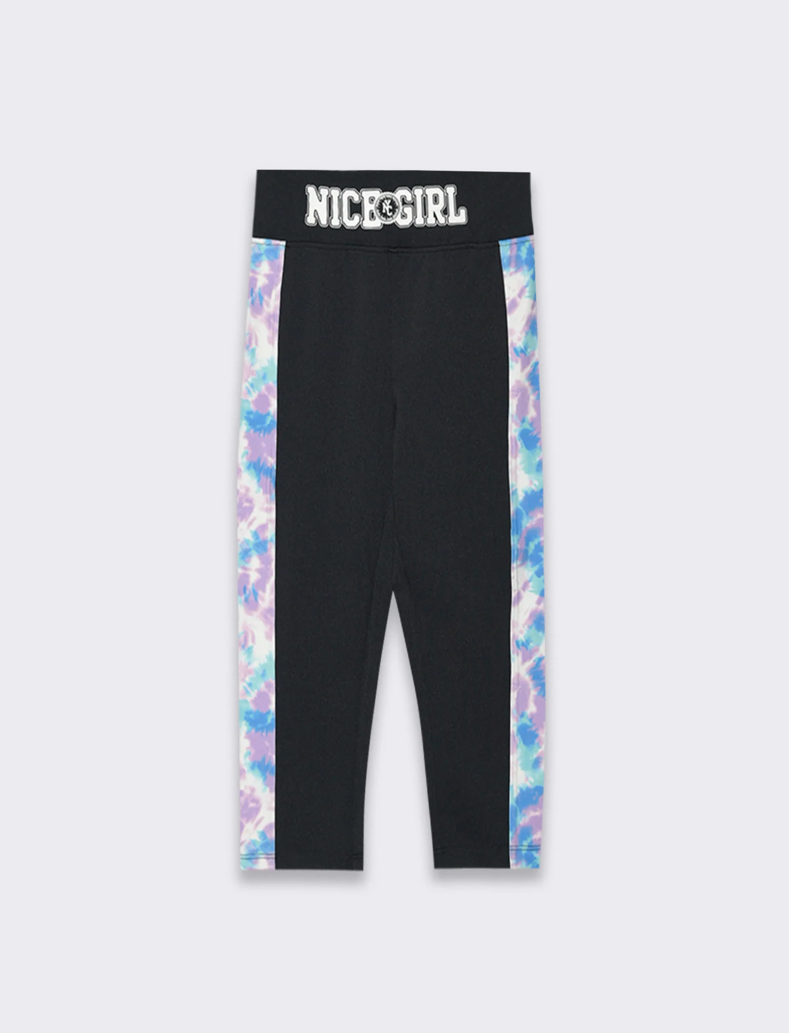 Leggings sportivo da bambina - Nero - Image 4