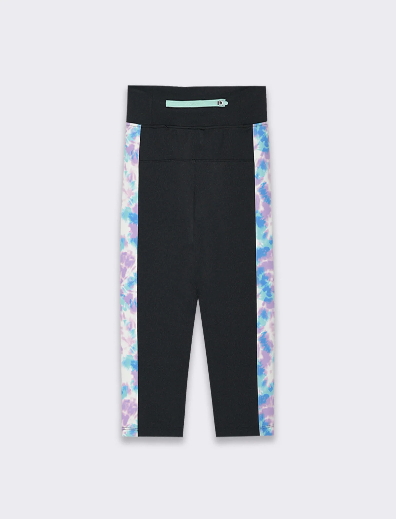 Leggings sportivo da bambina - Nero - Image 5