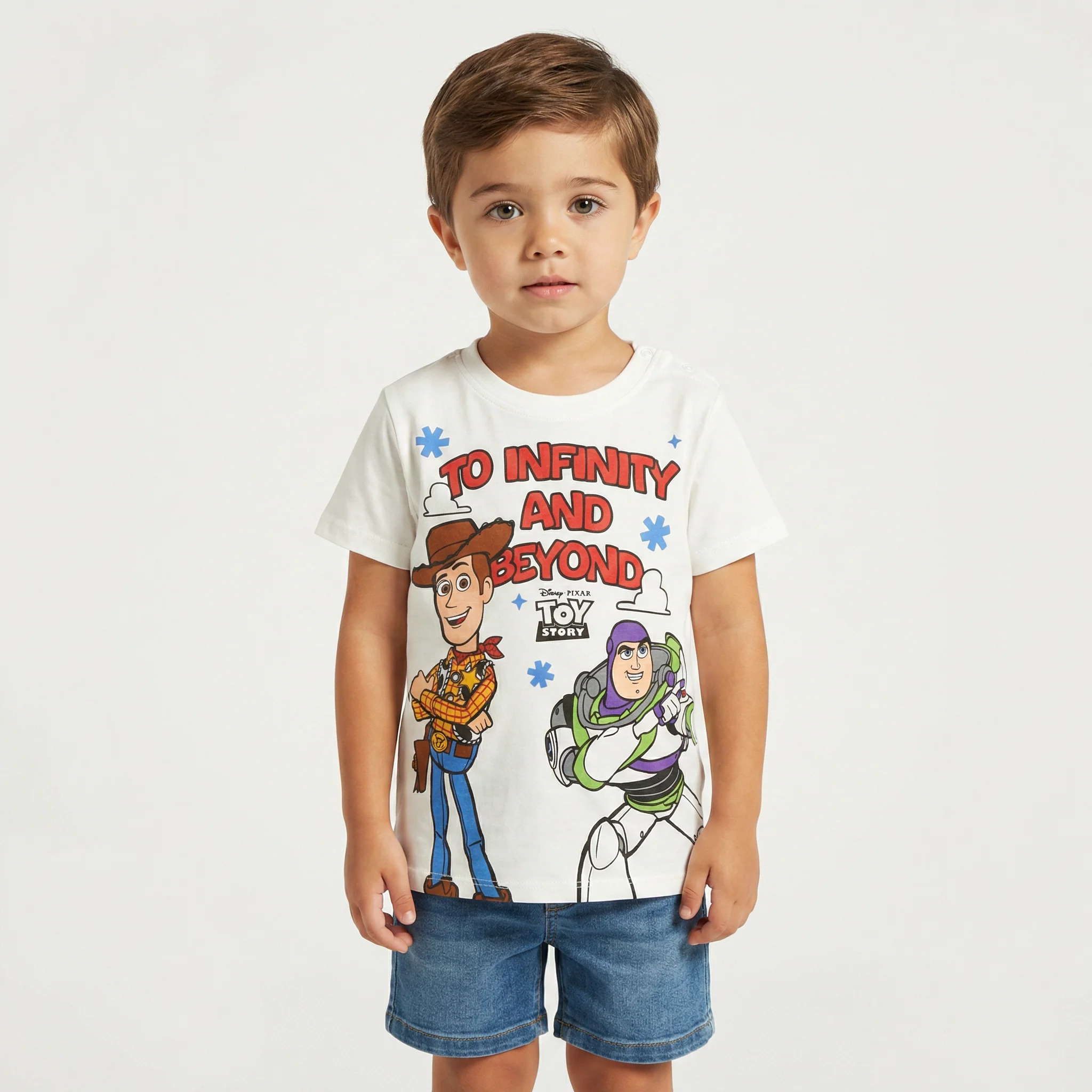 Maglietta stampa Toy Story - Bianco