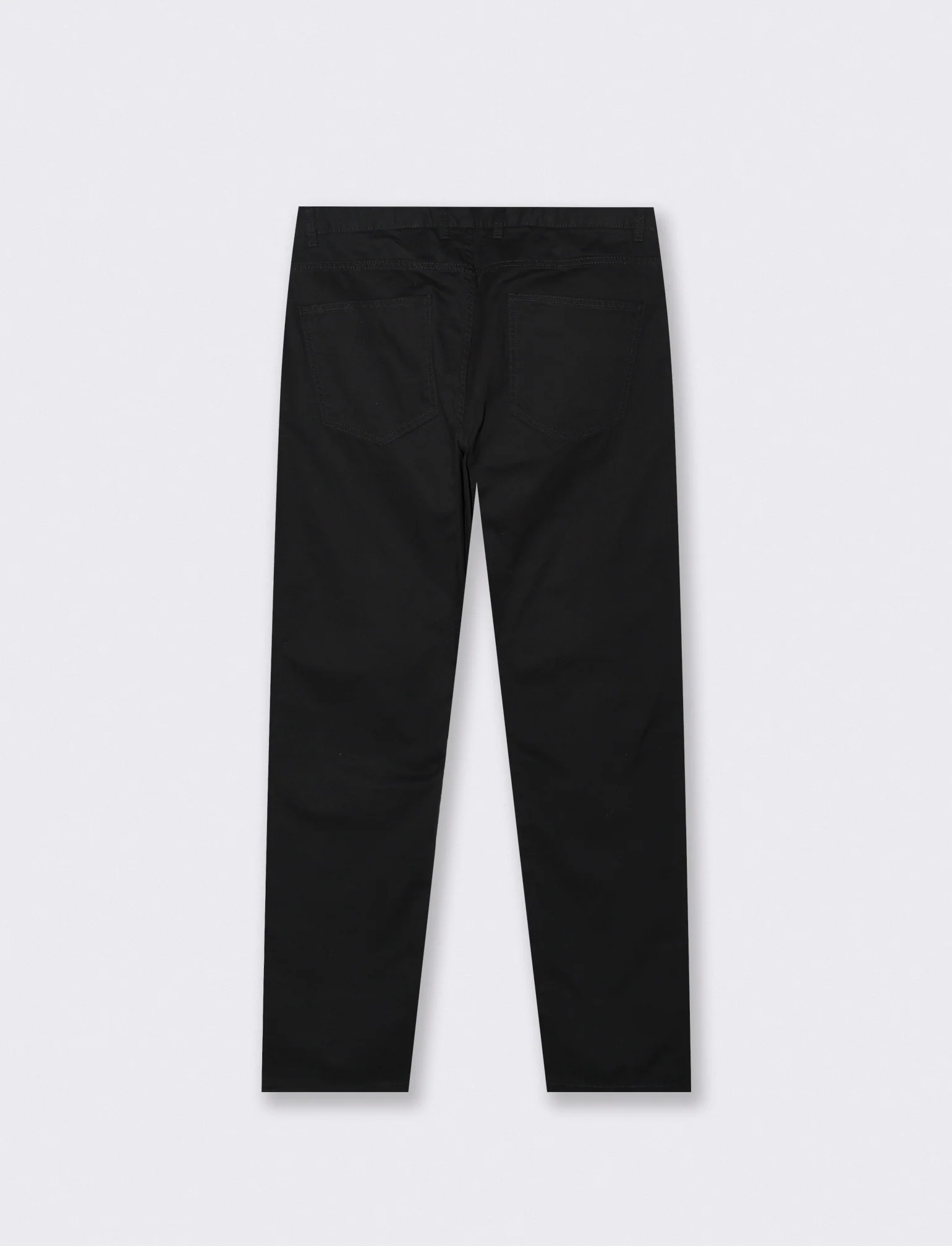 PANTALONI BASIC 5 TASCHE REGULAR FIT - Nero - Image 2