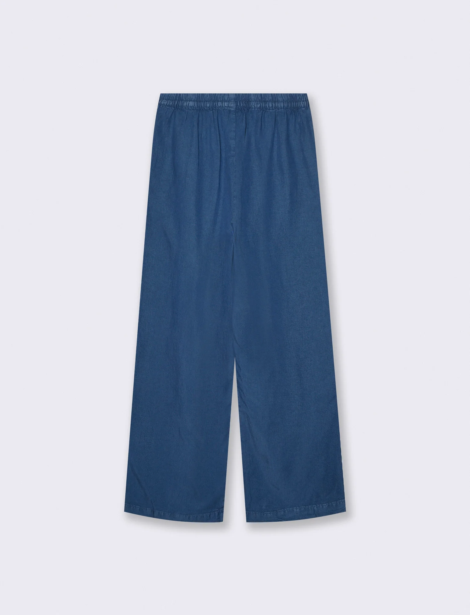 PANTALONI DENIM IN LYOCELL - DENIM SCURO - Image 2