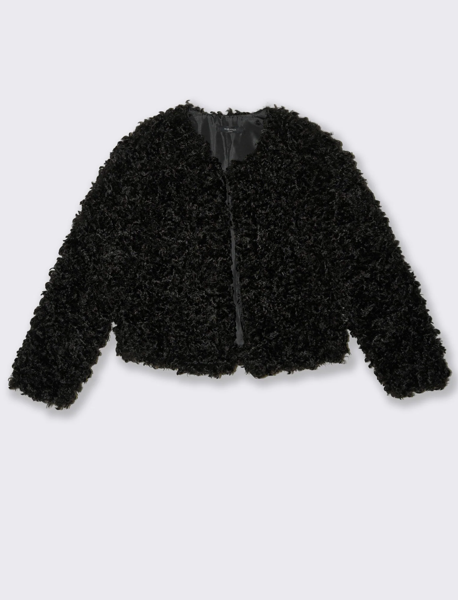 PELLICCIA CORTA - Nero - Image 4