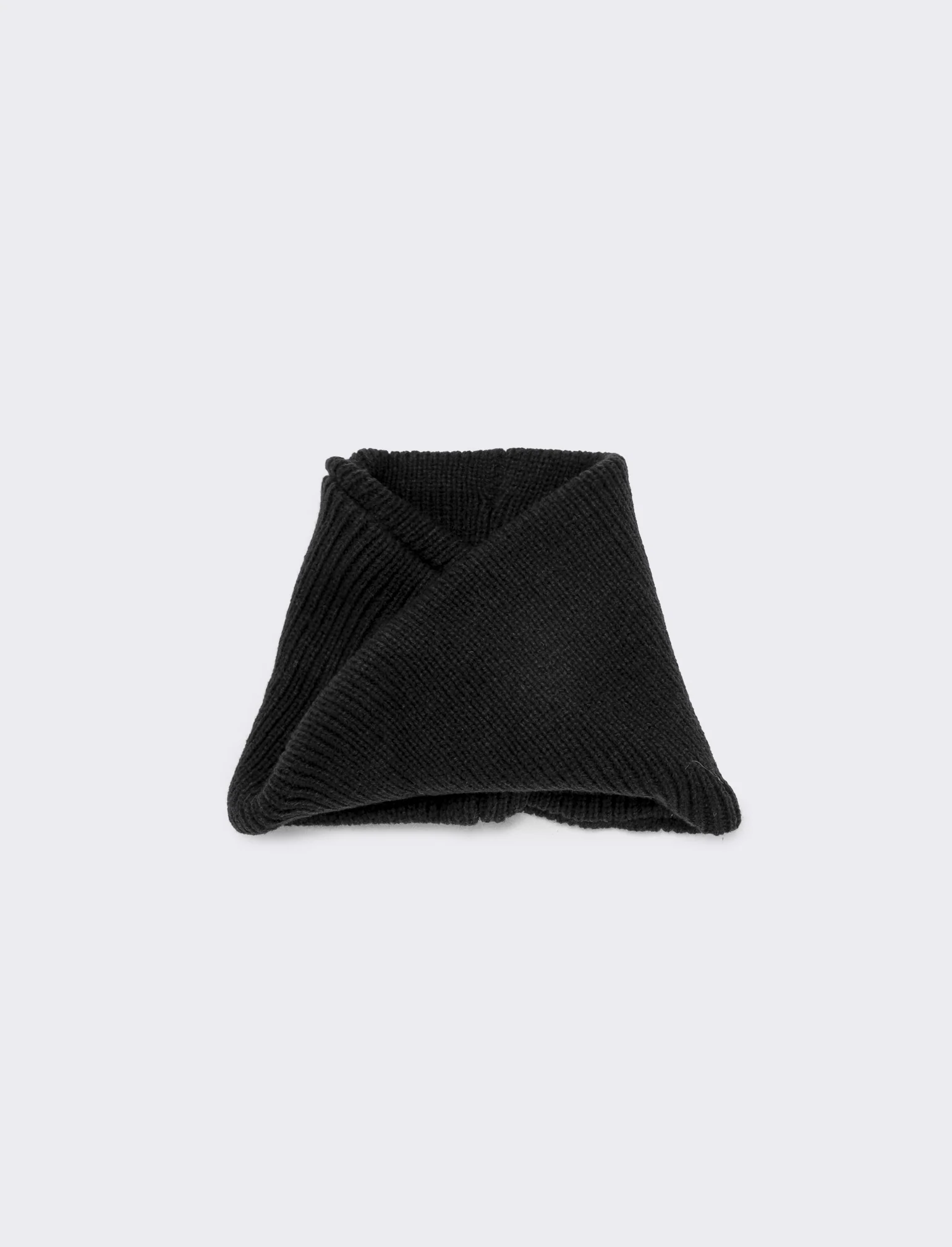 Sciarpa uomo collo unito - Nero