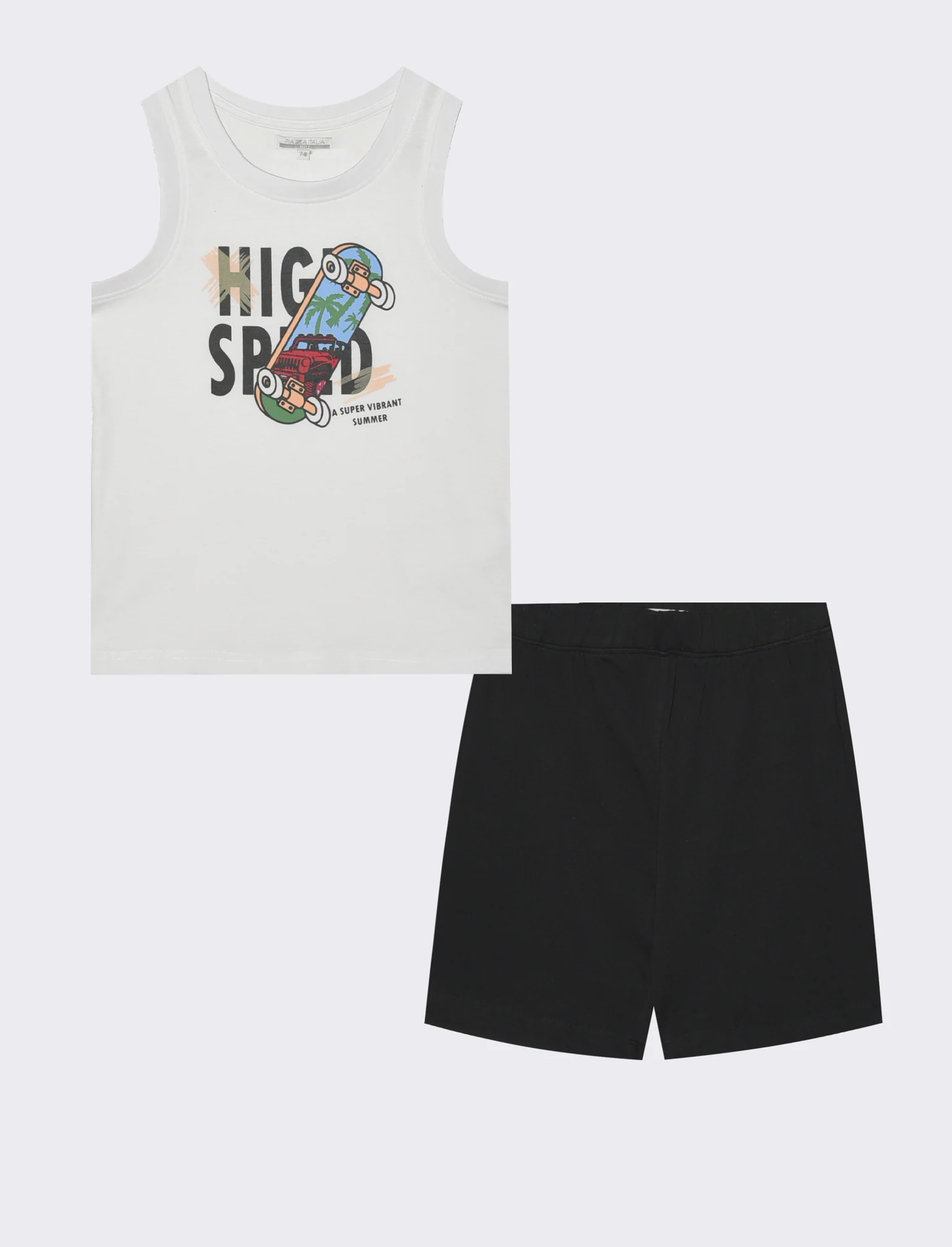 Set due pezzi. - Bianco