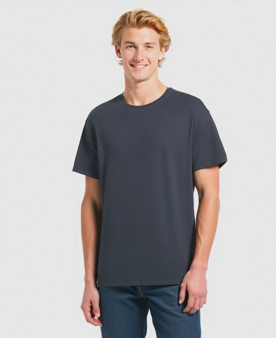 T-SHIRT BASIC IN COTONE REGULAR FIT - Avion