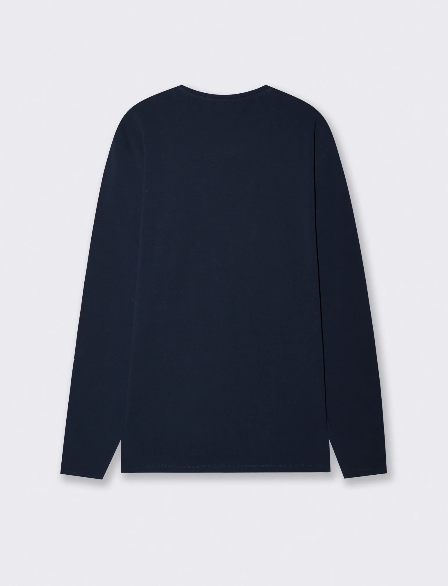 T-SHIRT BASIC SLIM FIT - Blu - Image 2
