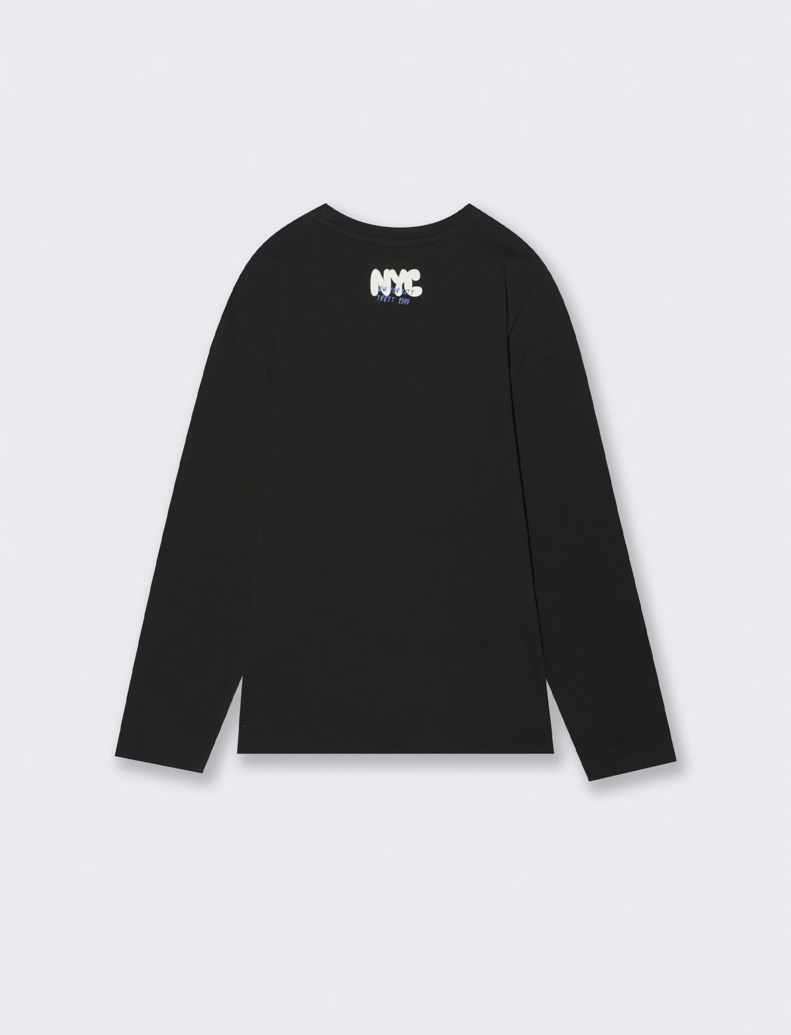 T-shirt maniche lunghe - Nero - Image 4