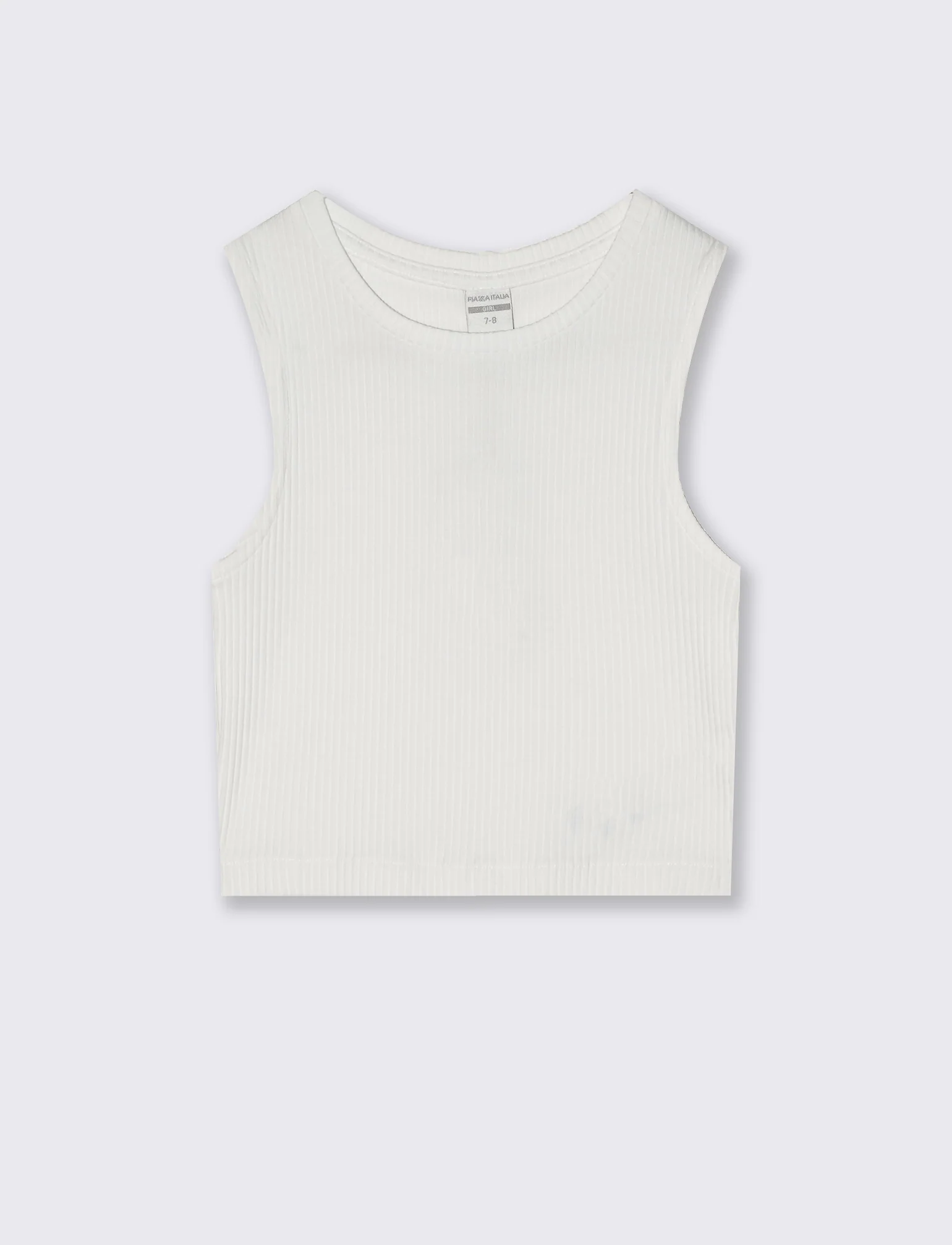 Top cropped - Bianco