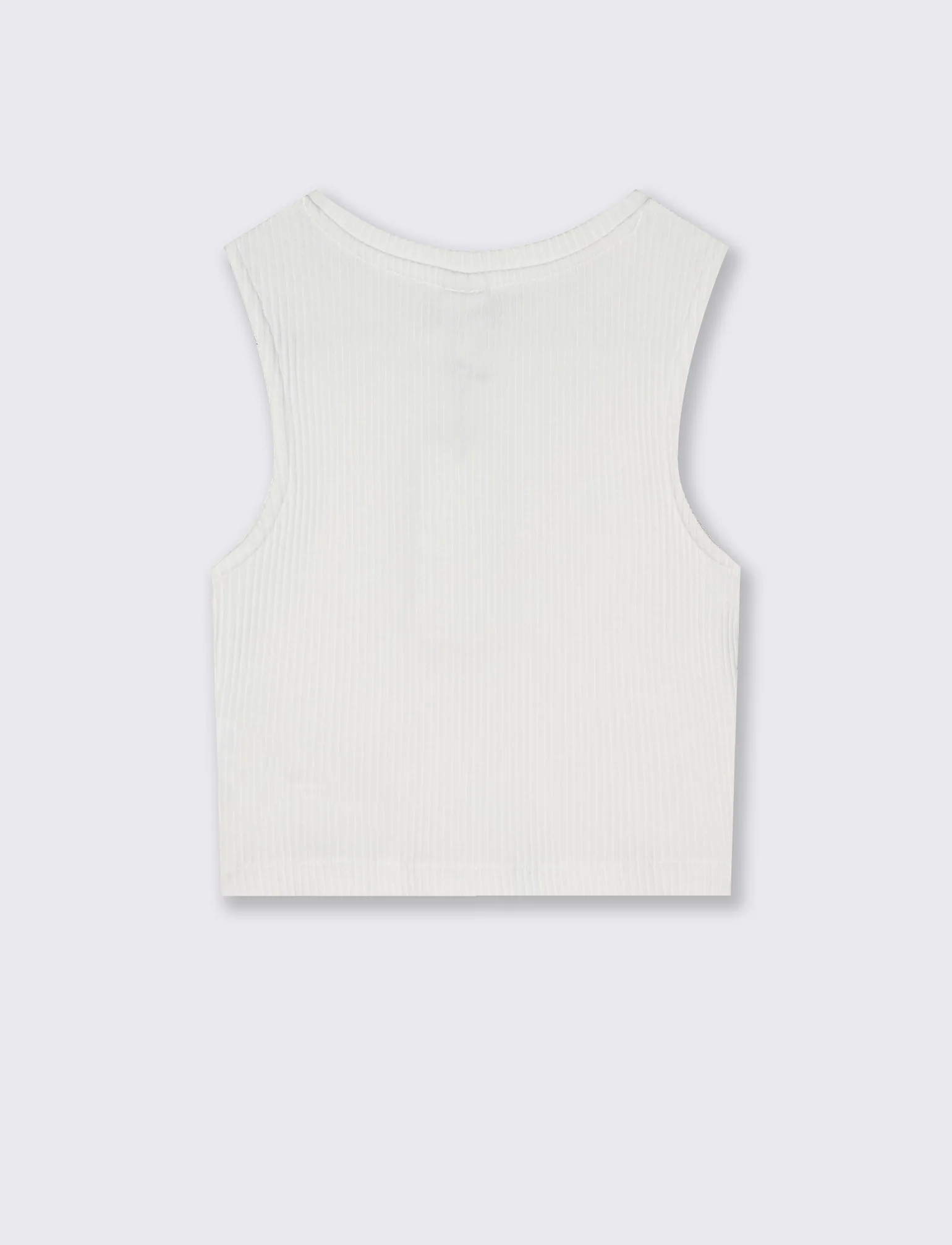 Top cropped - Bianco - Image 2